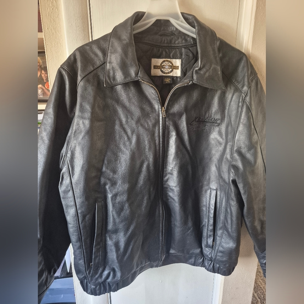 North Ends Leather Coat Size XL - Picture 1 of 7